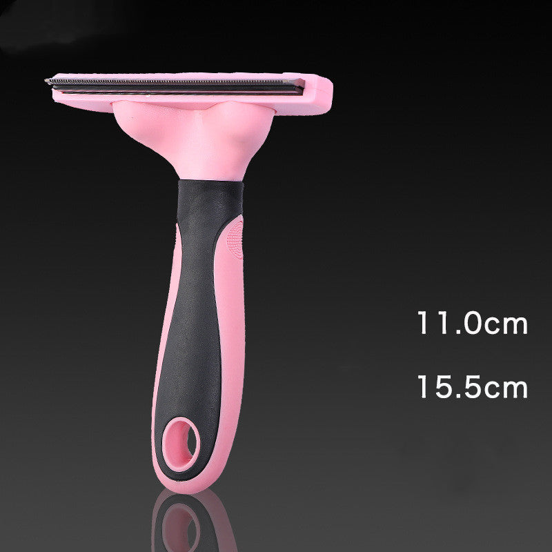 Deshedding Grooming Brush – Pink