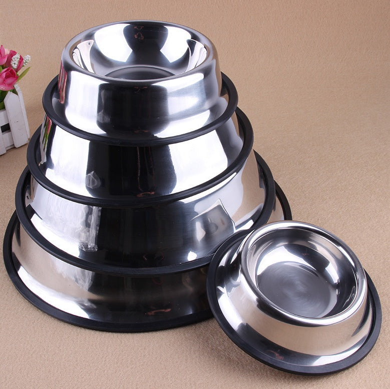 Non-Slip Stainless Steel Bowls – view 6