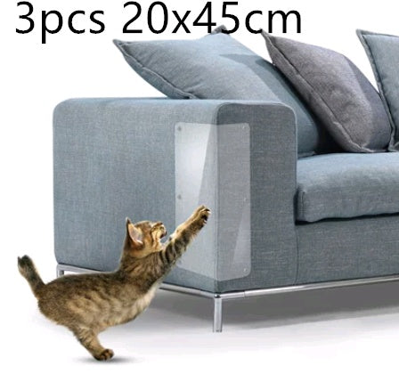 Clear Anti-Scratch Furniture Guards – 3pcs 20x45cm