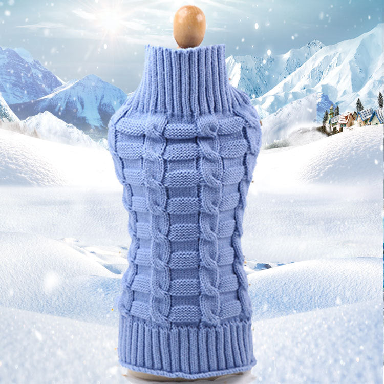 Cable Knit Pet Sweater by Beasock
