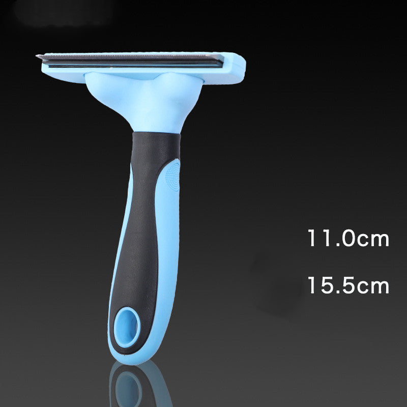 Deshedding Grooming Brush – Blue