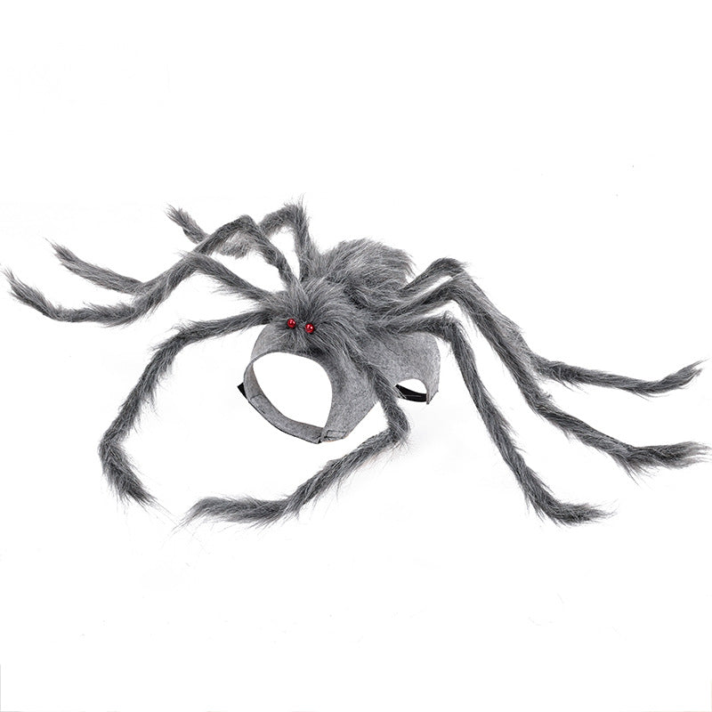 Halloween Spider Pet Costume – Gray