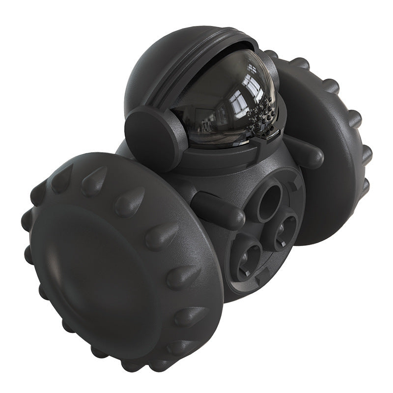 Wobble Robot Treat Toy – Black