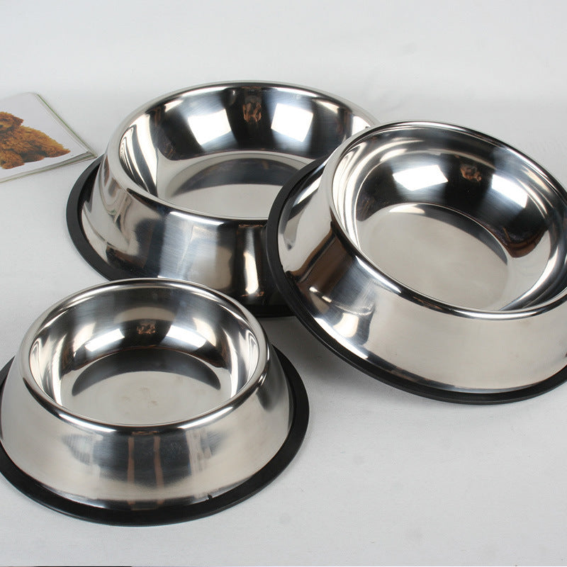 Non-Slip Stainless Steel Bowls by Beasock