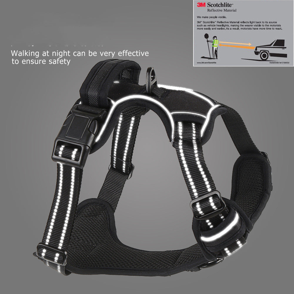 No-Pull Reflective Dog Harness – view 2