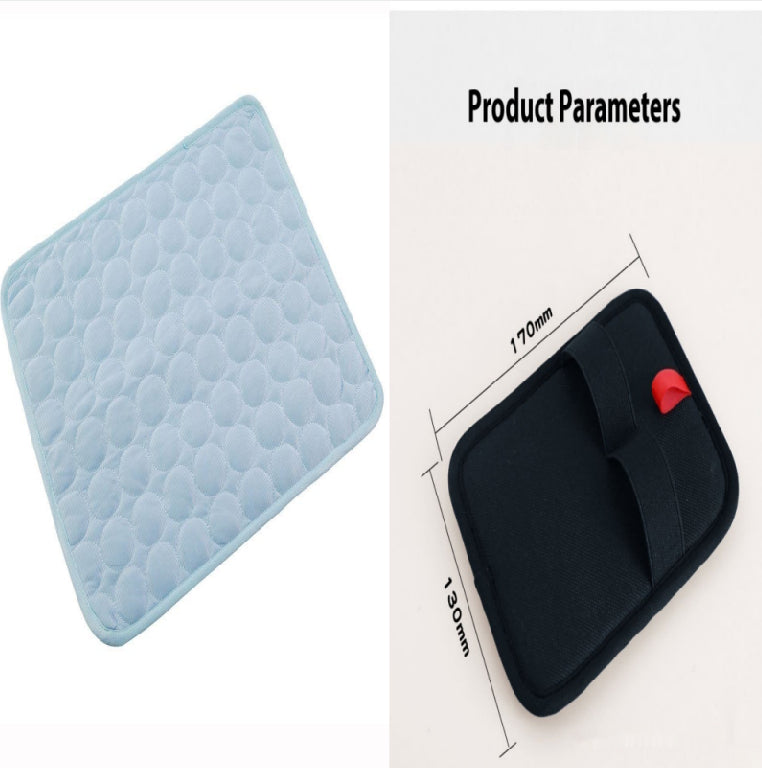 Ice Silk Cooling Pad – Light blue set
