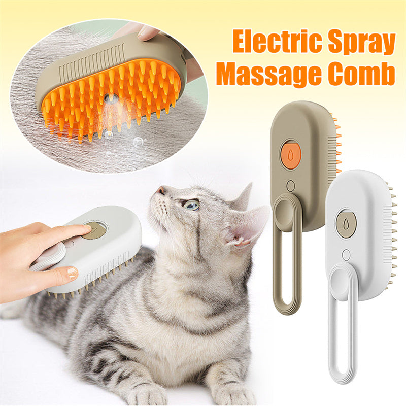 3-in-1 Steam Grooming Brush by Beasock