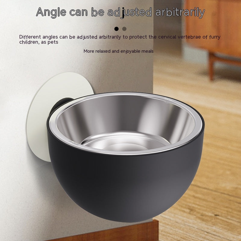 Magnetic Pet Bowl – Black