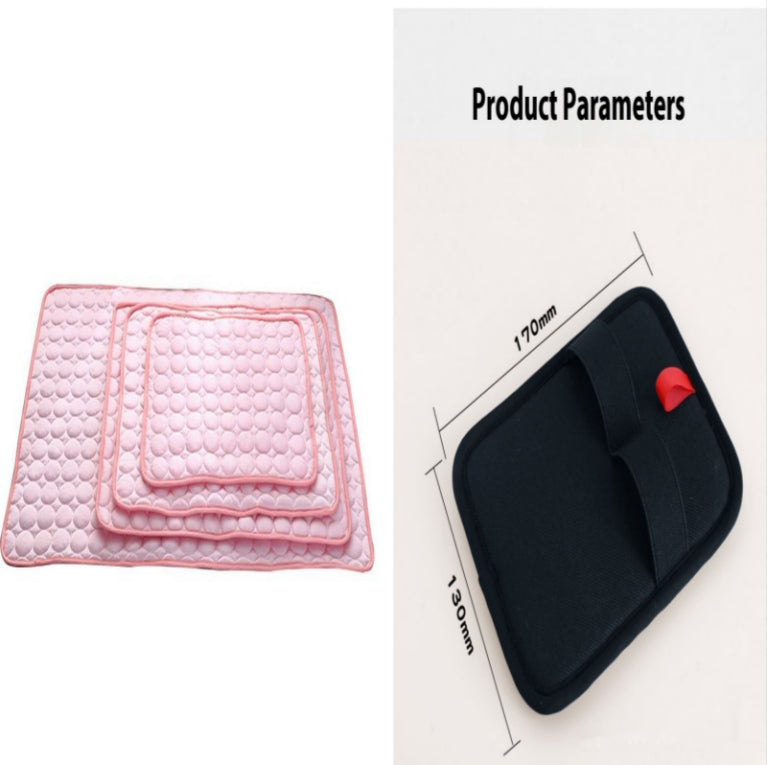 Ice Silk Cooling Pad – Pink set