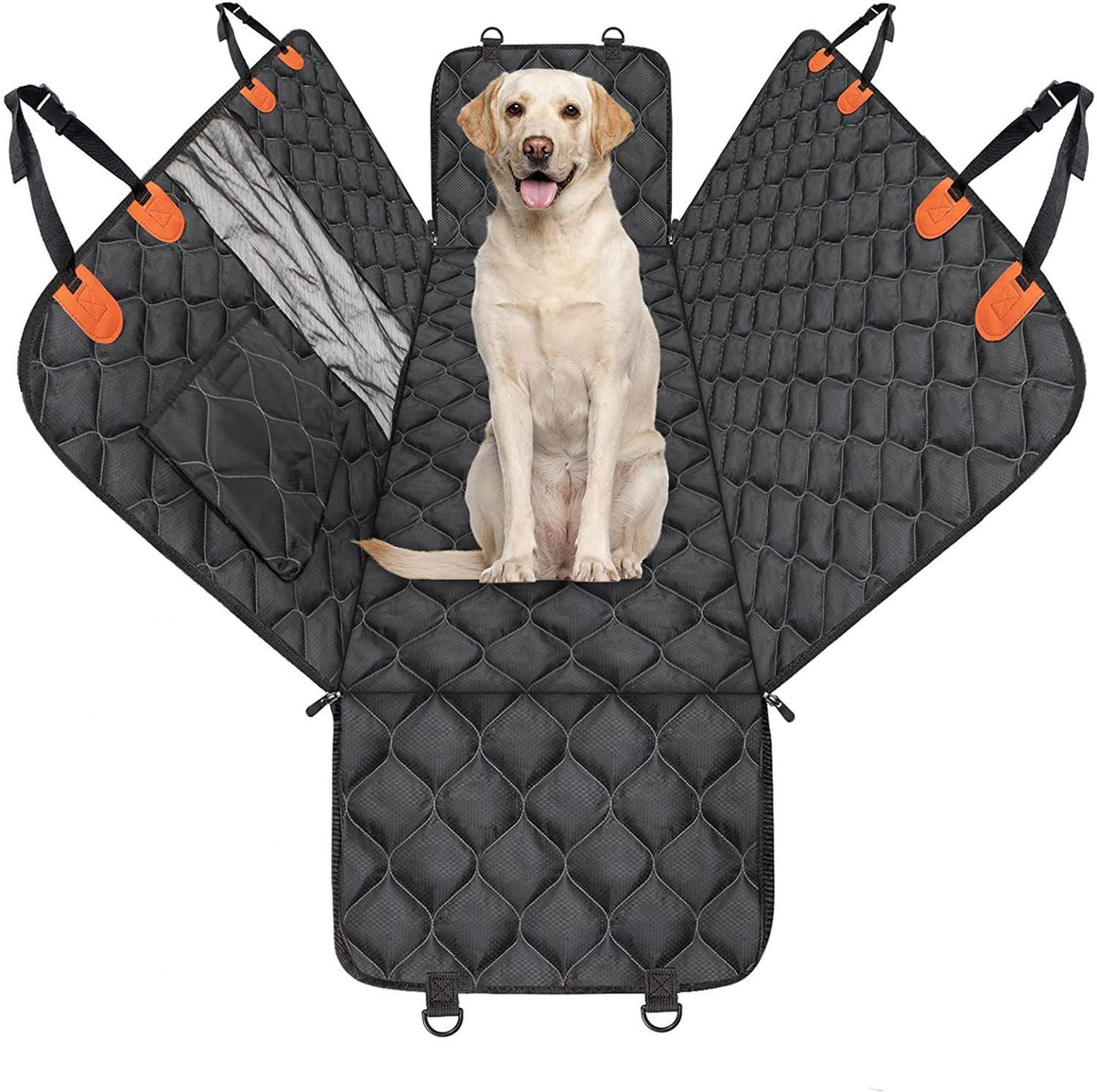 Car Seat Pet Cushion – KC12 Round Lingge Luxury Open