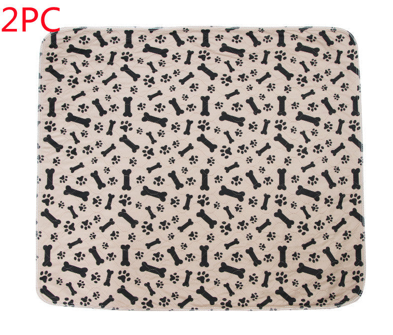 3-Layer Waterproof Pee Pad – Coffee 2PC