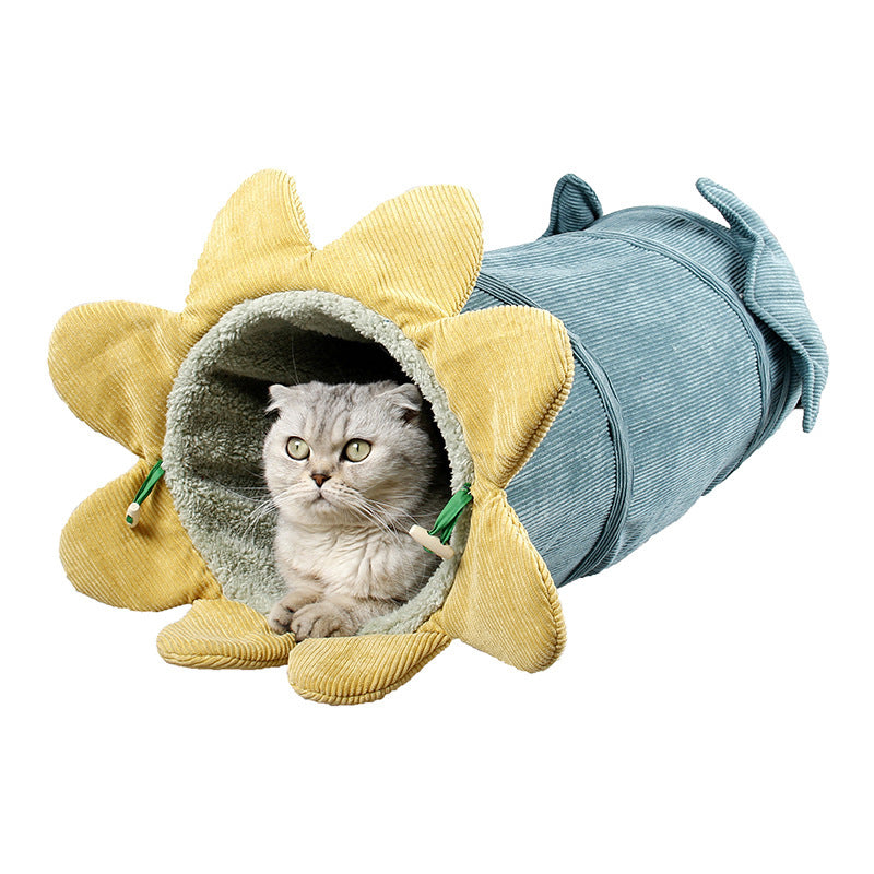 Veggie Pet Play Tunnel – Green cucumber