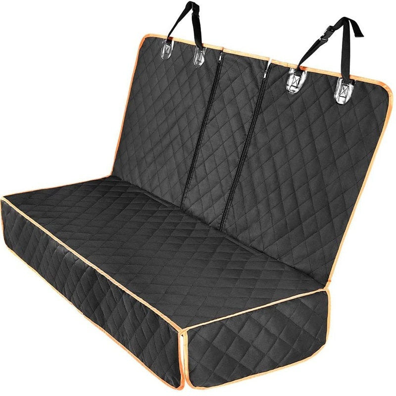 Car Seat Pet Cushion – KC19 double zipper orange edg