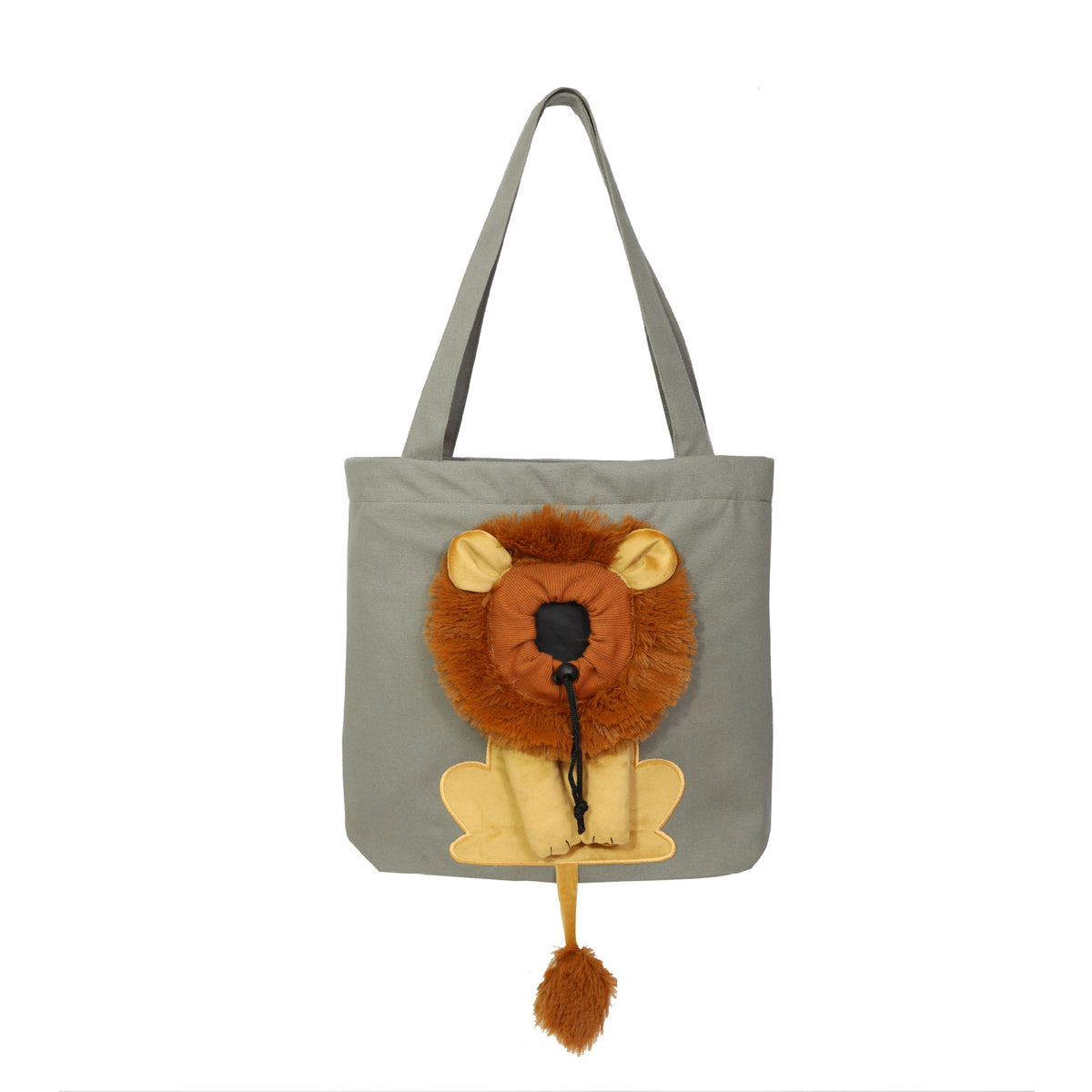 Lion Mane Pet Carrier – Dark Grey