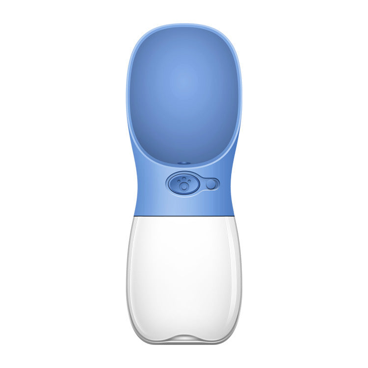Leak-Proof Travel Pet Water Bottle – Sea blue