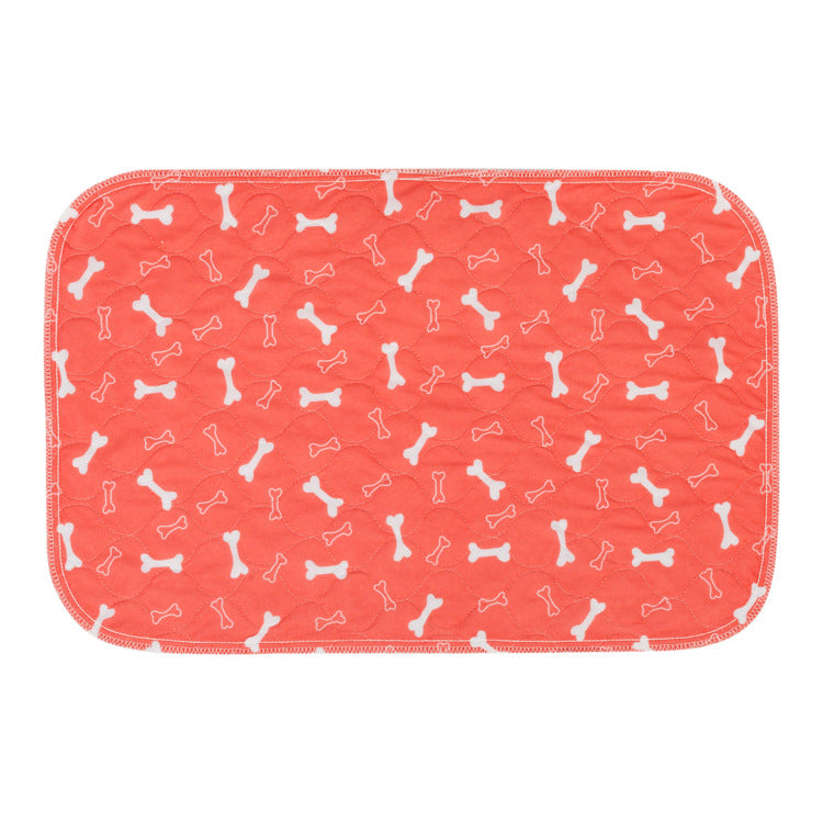 3-Layer Waterproof Pee Pad – Red