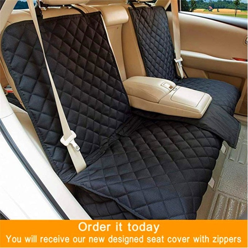 Car Seat Pet Cushion – KC06 double zipper with black