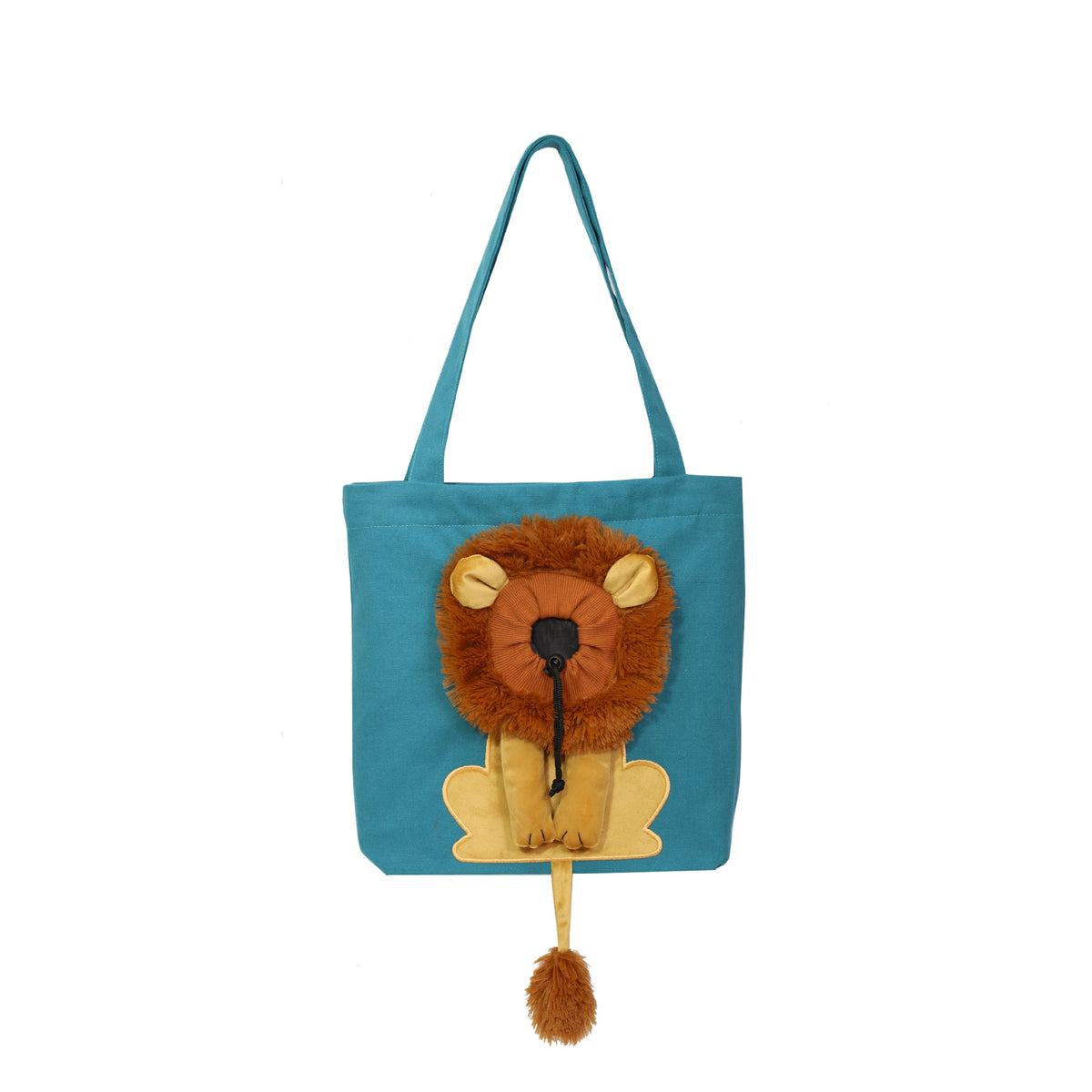 Lion Mane Pet Carrier – Lagoon Blue
