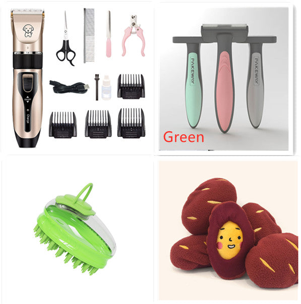 Low-Noise Pet Hair Clipper – Set A