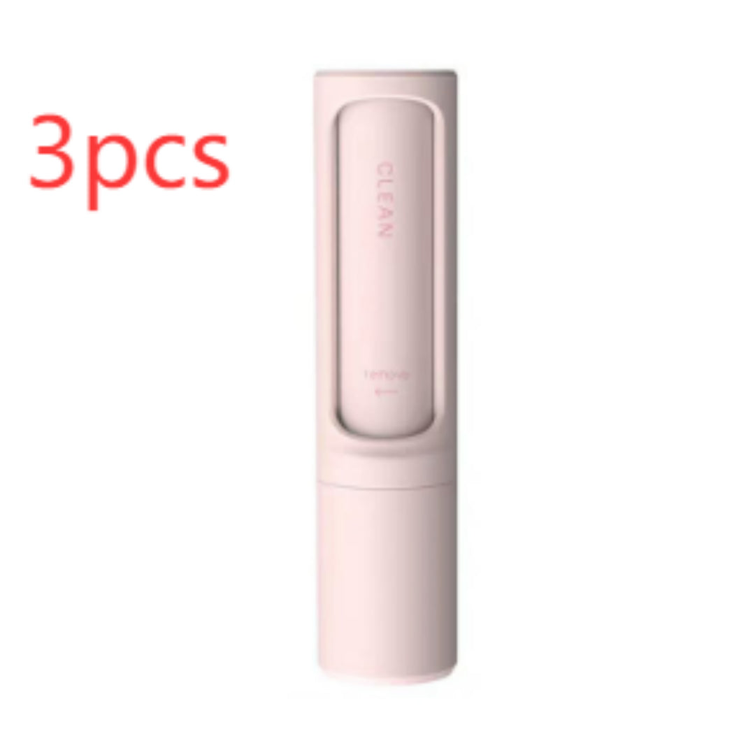Reusable Pet Hair Remover Roller – Pink 3pcs