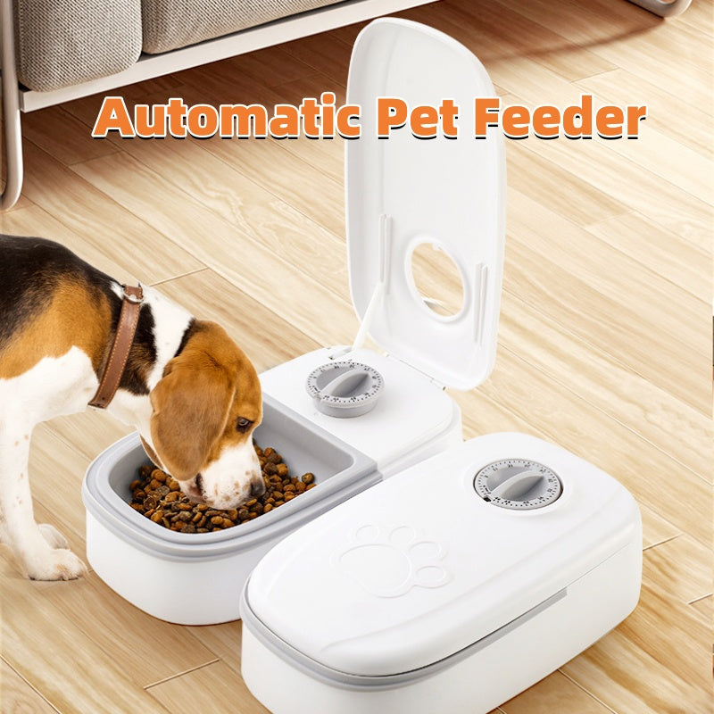 Timed Auto-Open Pet Feeder by Beasock