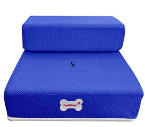 Foam Pet Stairs – Deep blue small