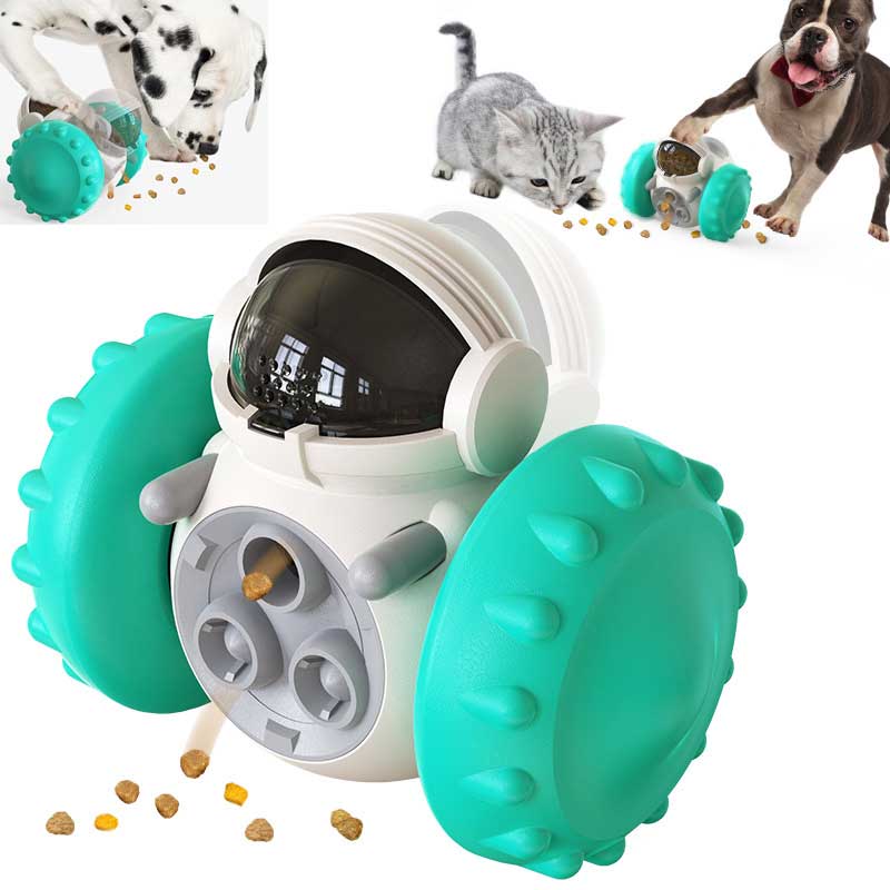 Wobble Robot Treat Toy by Beasock