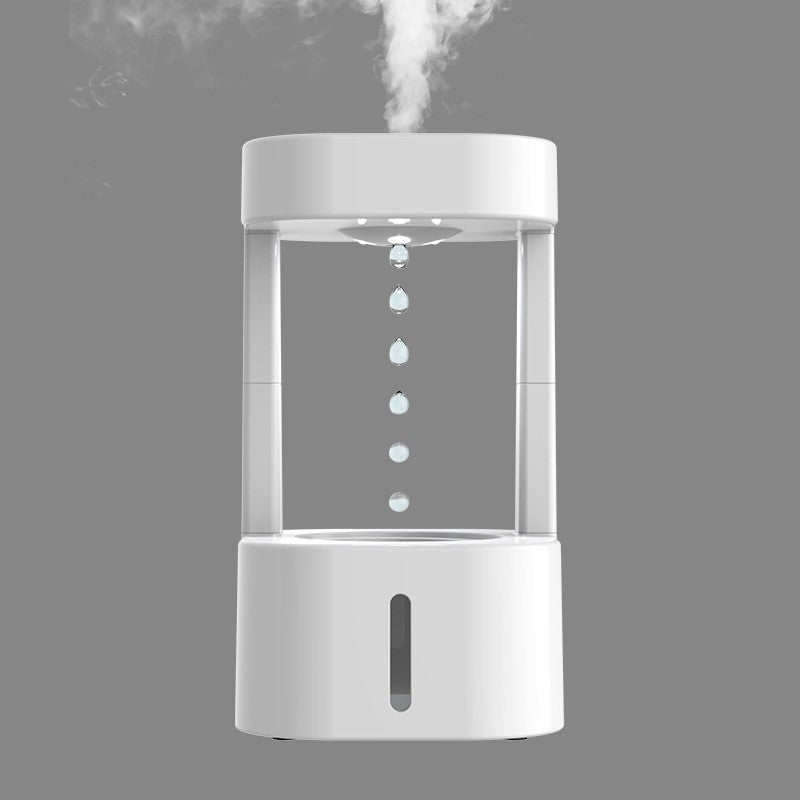 Anti-Gravity Water Drop Humidifier – White