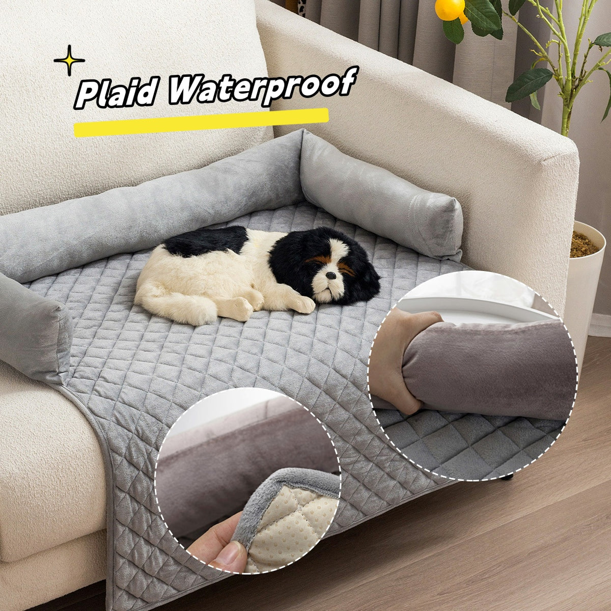 Furniture-Protecting Dog Sofa Bed by Beasock
