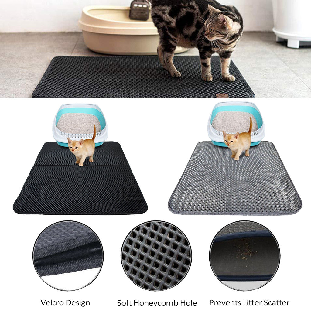 Double-Layer Litter Trapping Mat by Beasock