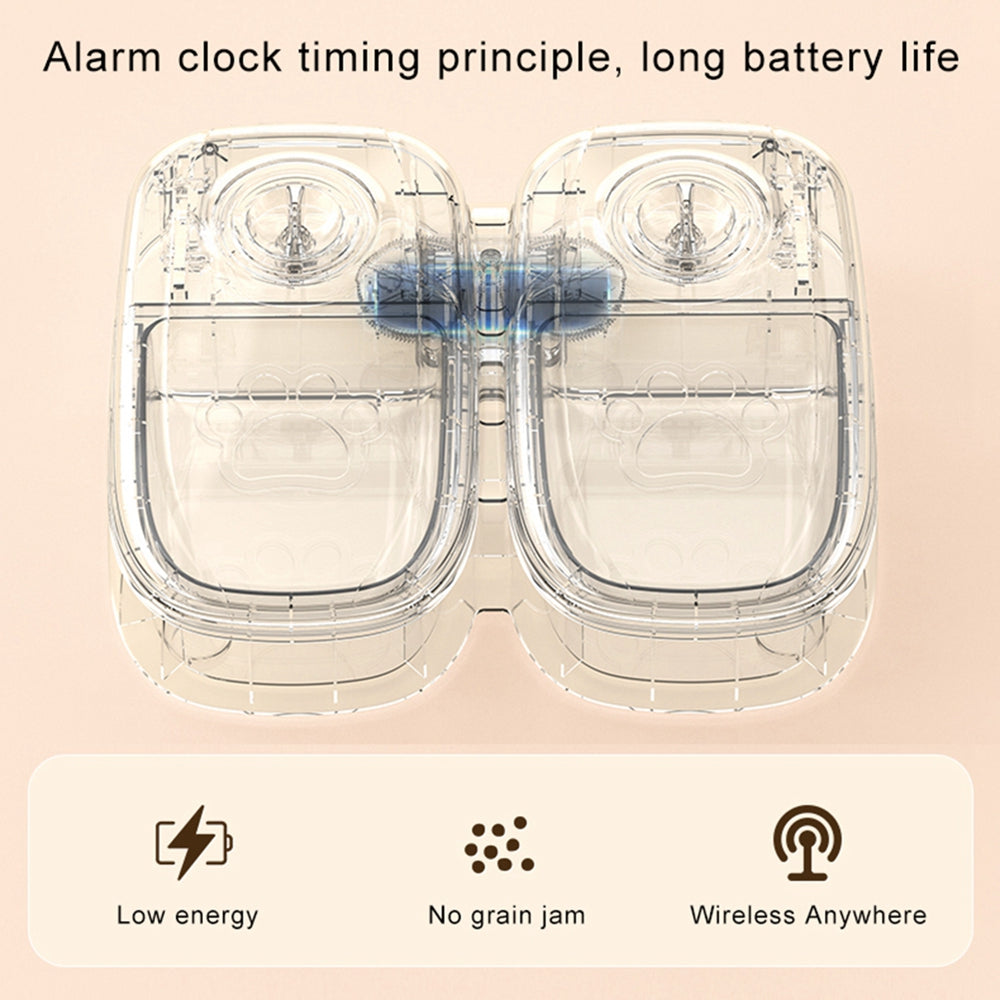 Timed Auto-Open Pet Feeder – view 2