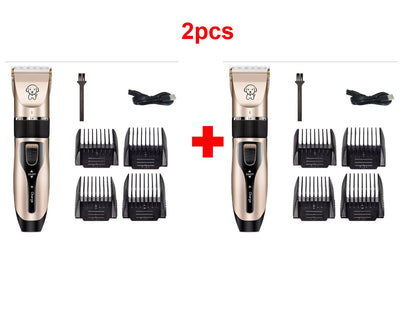 Low-Noise Pet Hair Clipper – Style A 2pcs