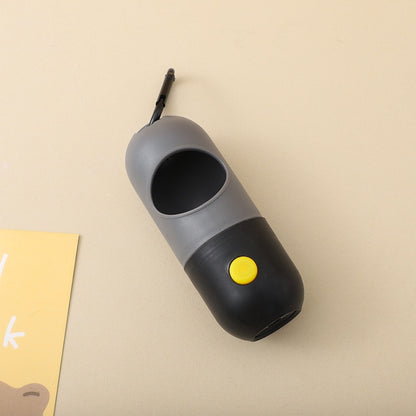 LED Poop Bag Dispenser – Gray Black