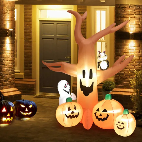 A Haunted Tree Scene