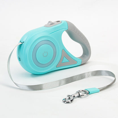 LED Retractable Dog Leash – Green 5M