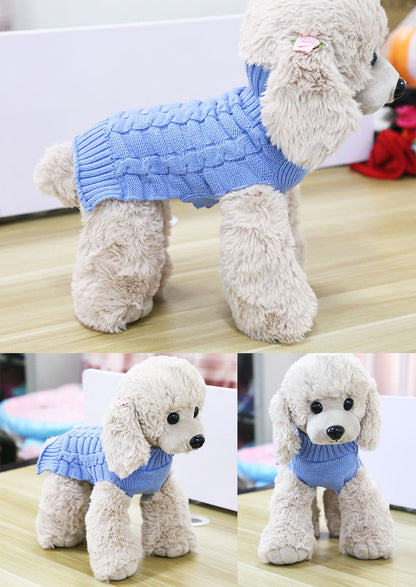 Cable Knit Pet Sweater – view 9