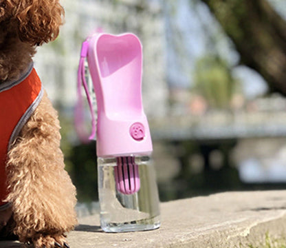 Filtered Travel Water Bottle – Pink