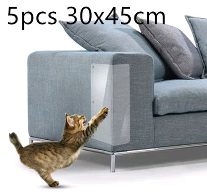 Clear Anti-Scratch Furniture Guards – 5pcs 30x45cm