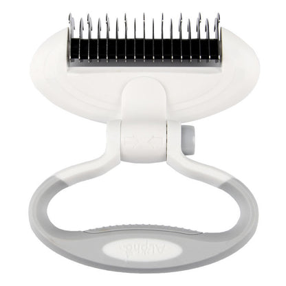Dual-Density Dematting Comb – White