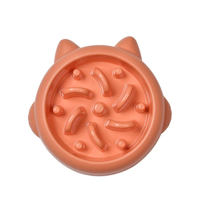 Slow Feeder Bowl – Orange