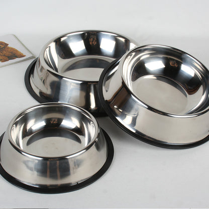 Non-Slip Stainless Steel Bowls by Beasock