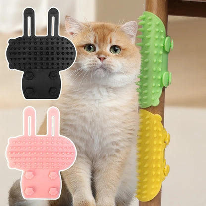 Corner Self-Groomer for Cats by Beasock