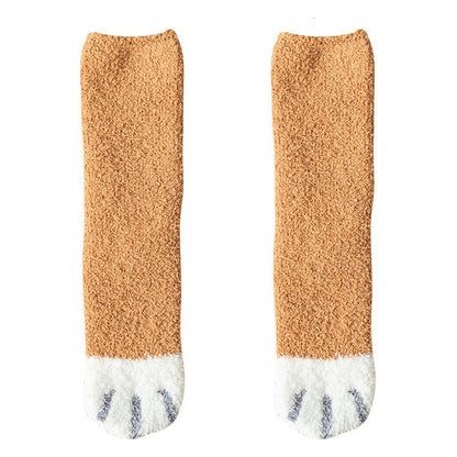 Cat Paw Fleece Socks – view 9