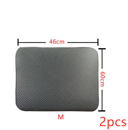 Double-Layer Litter Trapping Mat – M 2PC