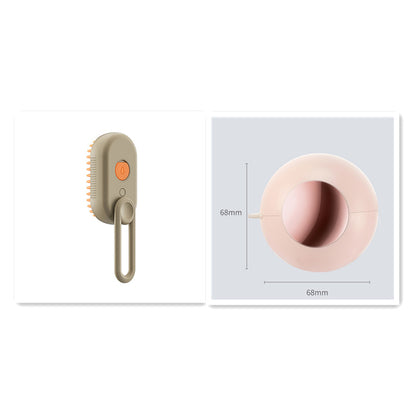 3-in-1 Steam Grooming Brush – Milk Brown set