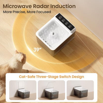 Motion-Sensor Pet Fountain – view 2