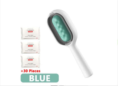 Dematting Brush with Cleansing Tank – 1 Comb 30 Towels