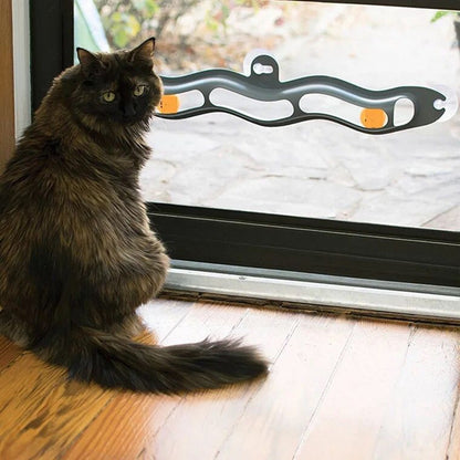 Windowsill Cat Track Ball by Beasock
