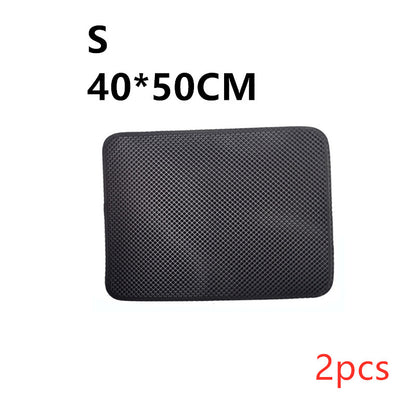 Double-Layer Litter Trapping Mat – S 2PC