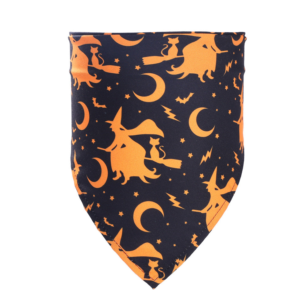 Halloween Pet Bandana – Flying Witch